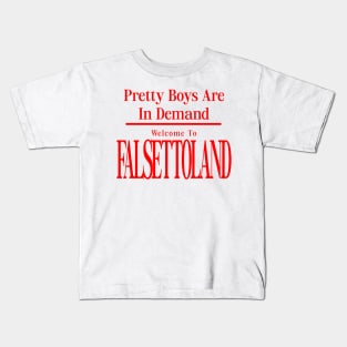 FALSETTOLAND Kids T-Shirt